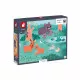 Puzzle enfant carton, puzzle panoramique 4 saisons, nature animaux, puzzle 36 pièces FSC, pour enfant dès 4 ans JANOD et WWF