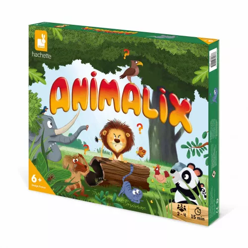 JANOD - Animalix Quel Animal Es-Tu - Jeu De Société Enfant - Jeu