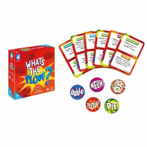 Jeu de société éducatif pour enfant dès 7 ans, jeu de question-réponses JANOD