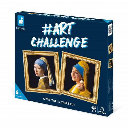 Jeu de société Artchallenge, jeu éducatif art pour enfant dès 6 ans JANOD