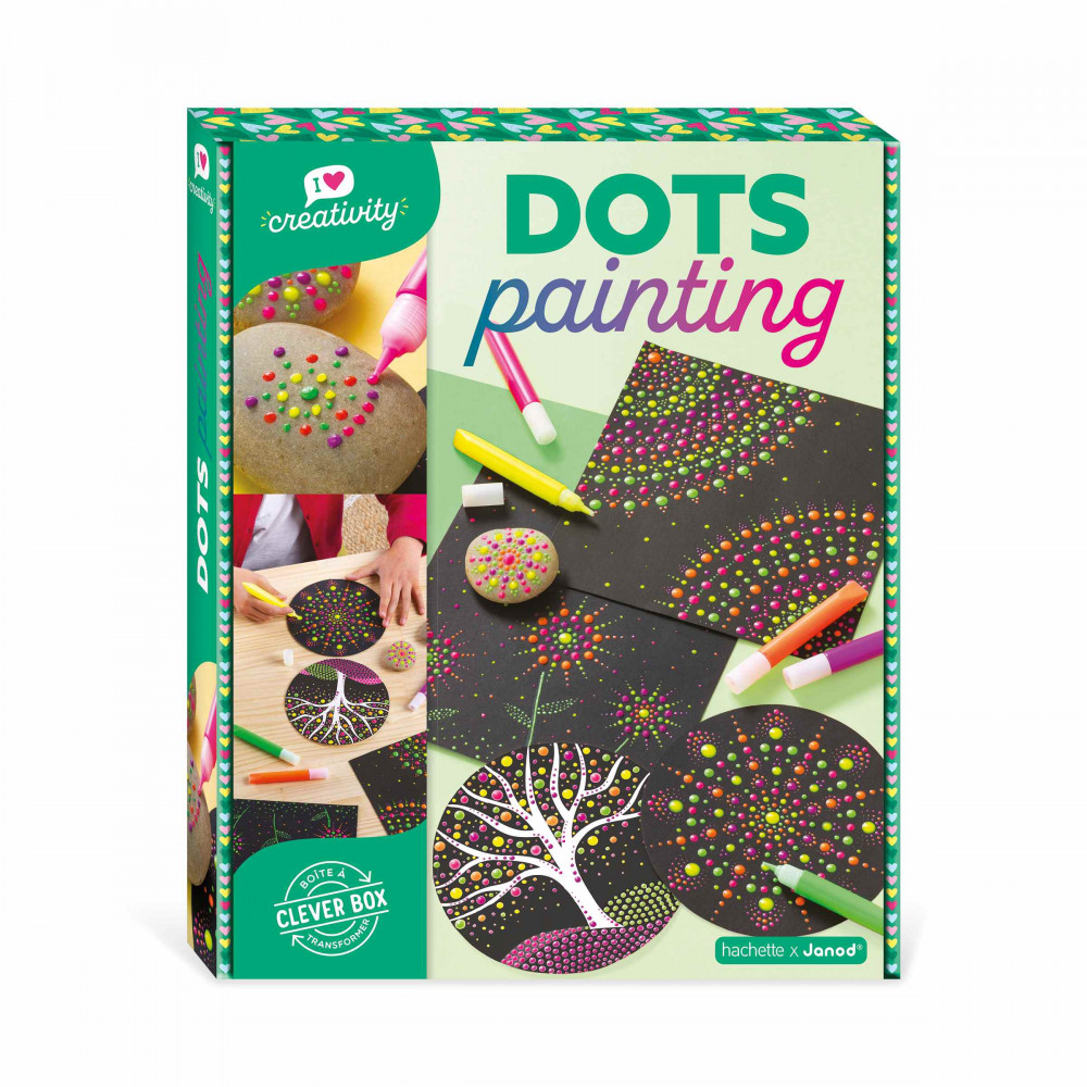Dots Painting Painting by numbers Colouring Janod J07736