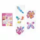 Coffret loisir créatif FLOWER POWER, kit créatif peinture et pouring avec instructions Hachette x JANOD