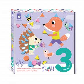 Gommettes et décors Jungle 5 ans : My Arts & Crafts - Janod - BCD