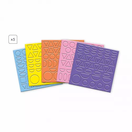 Loisir créatif gommettes pour enfant dès 3 ans, kit créatif maternelle Hachette x JANOD