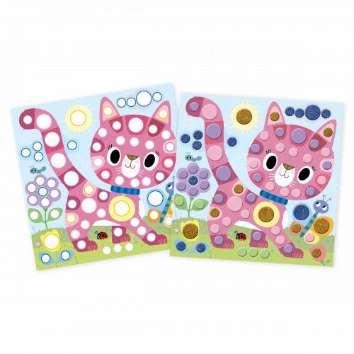 Peinture enfant Janod Gommettes rondes pour 4 ans