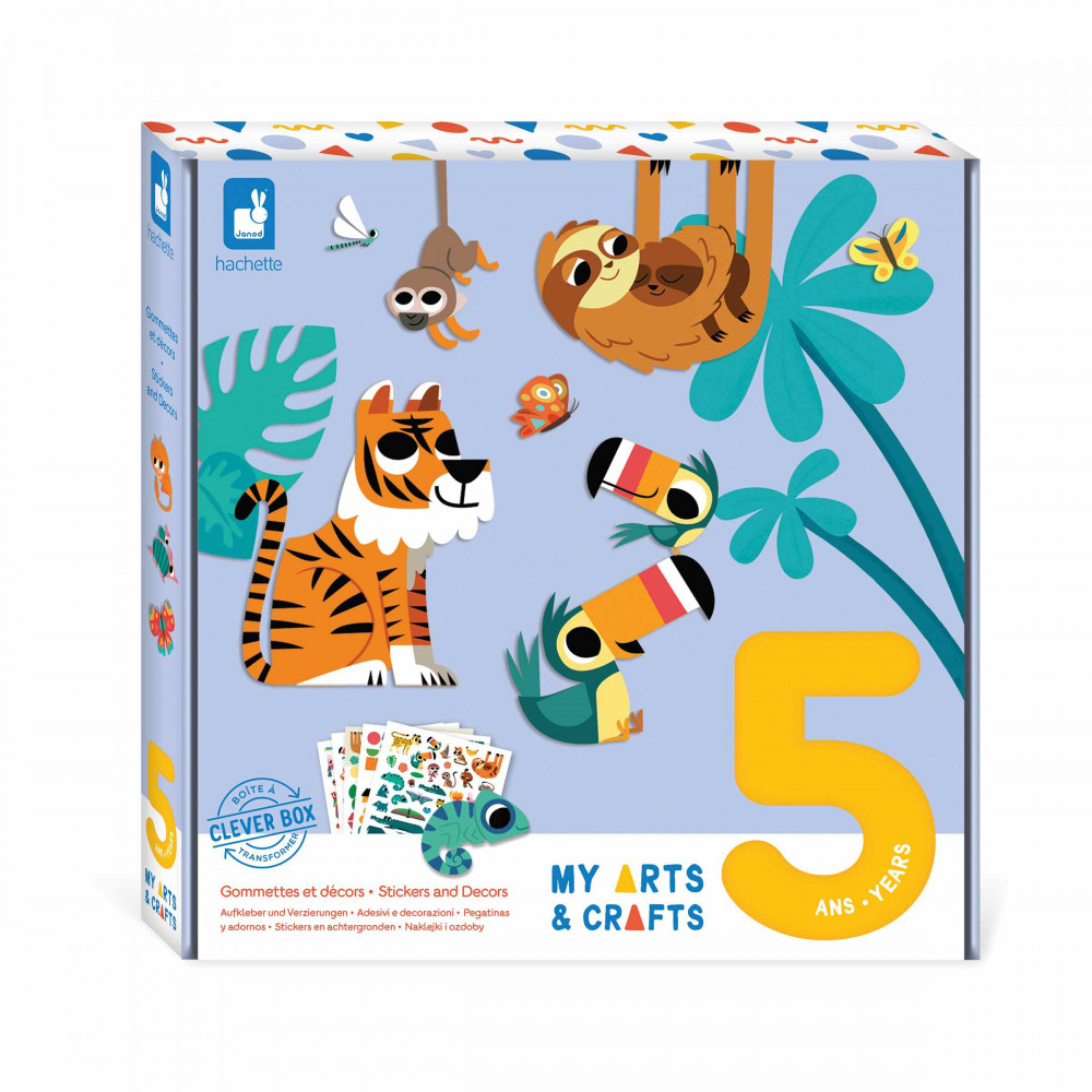 100 Maxi Gommettes autocollantes - Texture Velours - Dès 12 mois - Kit  Loisirs Créatifs Enfants
