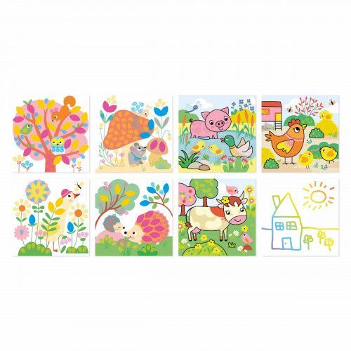 Coffret Multi-activités 9 créations 4 ans : My Arts & Crafts - Janod