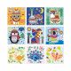 Loisir créatif pour enfant dès 4 ans, multi activités stickers, coloriage, kit créatif maternelle Hachette x JANOD