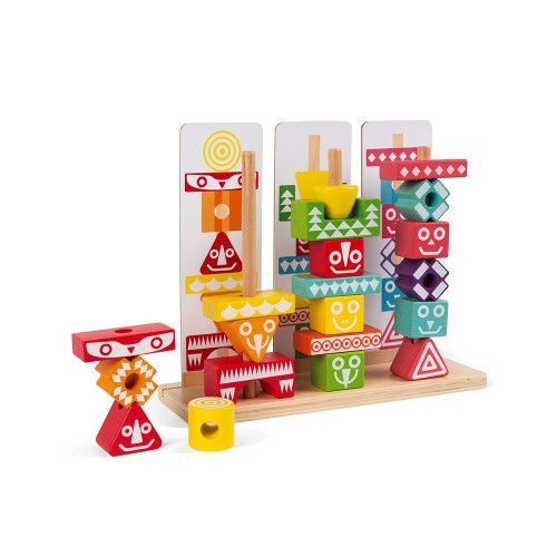 Janod Telefono sonoro per bambini (in legno), gioco di imitazione, per  bambini dai 18 mesi in su, J05334 - Janod - Giochi interattivi - Giocattoli