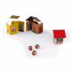 Jeu d'Adresse - Piggy Story (bois et carton)