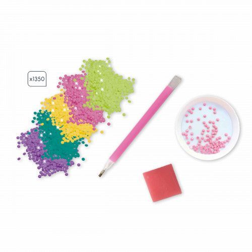 Loisir créatif strass pour enfant dès 7 ans, thème magie, kit créatif Les Ateliers du Calme Hachette x JANOD