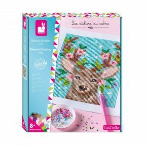 JANOD - My Arts & Crafts - Gommettes Et Décors 5 Tableaux - Kit Loisir  Créatif Enfant - Dès 5 Ans bleu - Janod