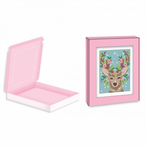 Loisir créatif pour enfant dès 8 ans, peinture diamant, diamond art, kit créatif Les Ateliers du Calme Hachette x JANOD