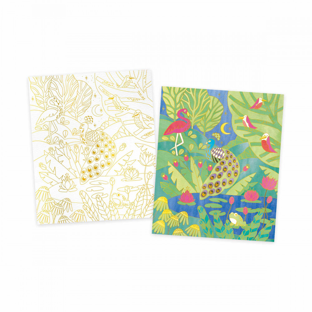 Magic Painting Forest : "Les Ateliers Du Calme" Collection - J07874