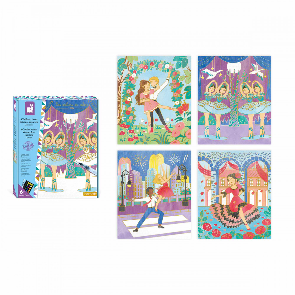 Les Ateliers du Calme - Peinture 3D - Jungle - Kit Loisir Créatif Enfant - Apprentissage Motricité Fine et Concentration - Coffrets Créatifs pour enfant