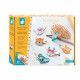 Loisir créatif pour enfant dès 6 ans, 6 barrettes animaux à créer, kit créatif Les Ateliers Bijoux Hachette x JANOD