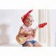 Guitare jouet, guitare enfant en bois, jouet imitation instrument musique enfant, Confetti, dès 3 ans JANOD