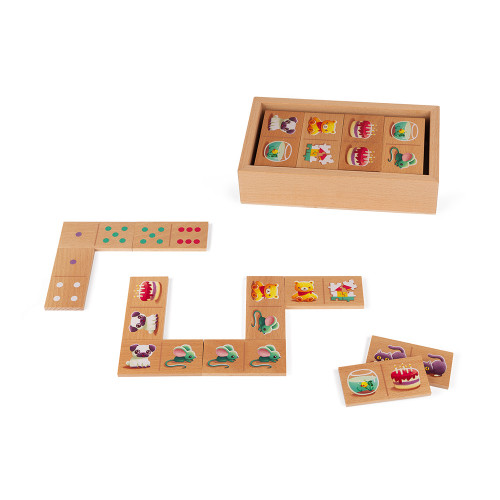 Jeu de Dominos - Dominos 1ers Mots (bois)
