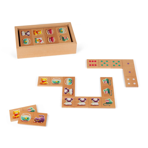 Jeu de Dominos - Dominos 1ers Mots (bois)