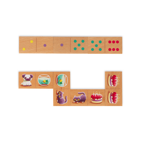 Jeu de Dominos - Dominos 1ers Mots (bois)