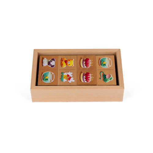 Jeu de Dominos - Dominos 1ers Mots (bois)