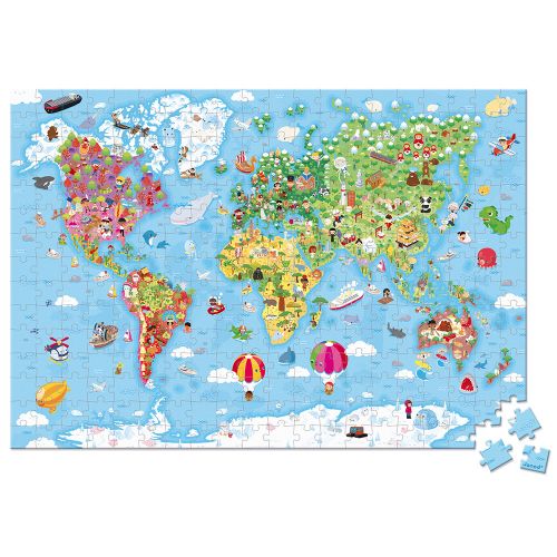 Puzzle Géant du Monde 300 pièces