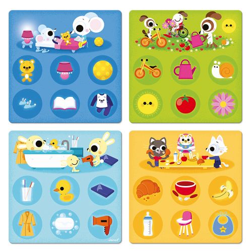 House Lotto Memory matching games Janod J02620