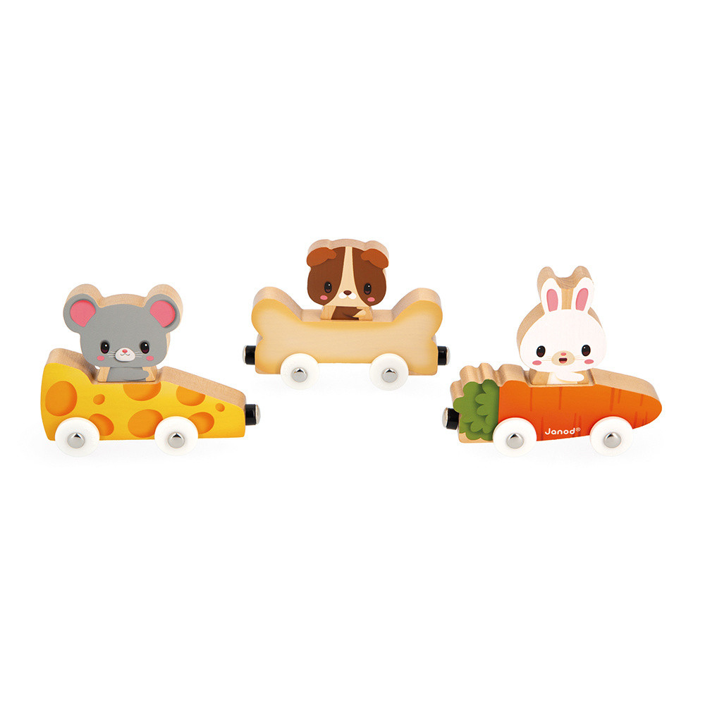 10 Magneti Frigorifero Animali In Silicone Morbido Per Bambini - Giocattoli Educativi