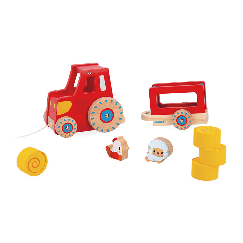 Janod Pull-Along Tractor