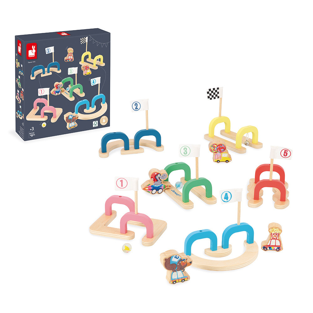 Janod - Beware of The Mole Game - Childrens Board Game - FSC
