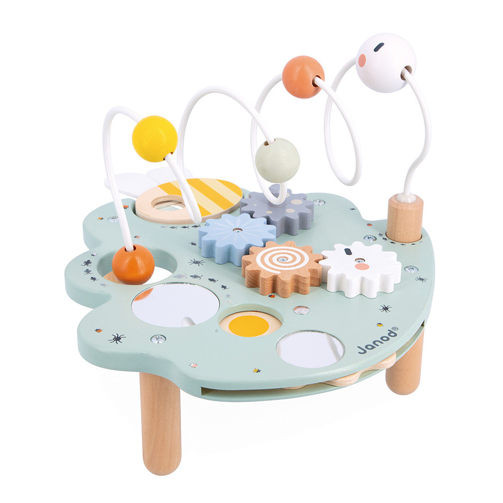 Janod Sweet Cocoon Wooden Multi-Activity Baby Walker - Ages 12 Months - J04410 - View #12