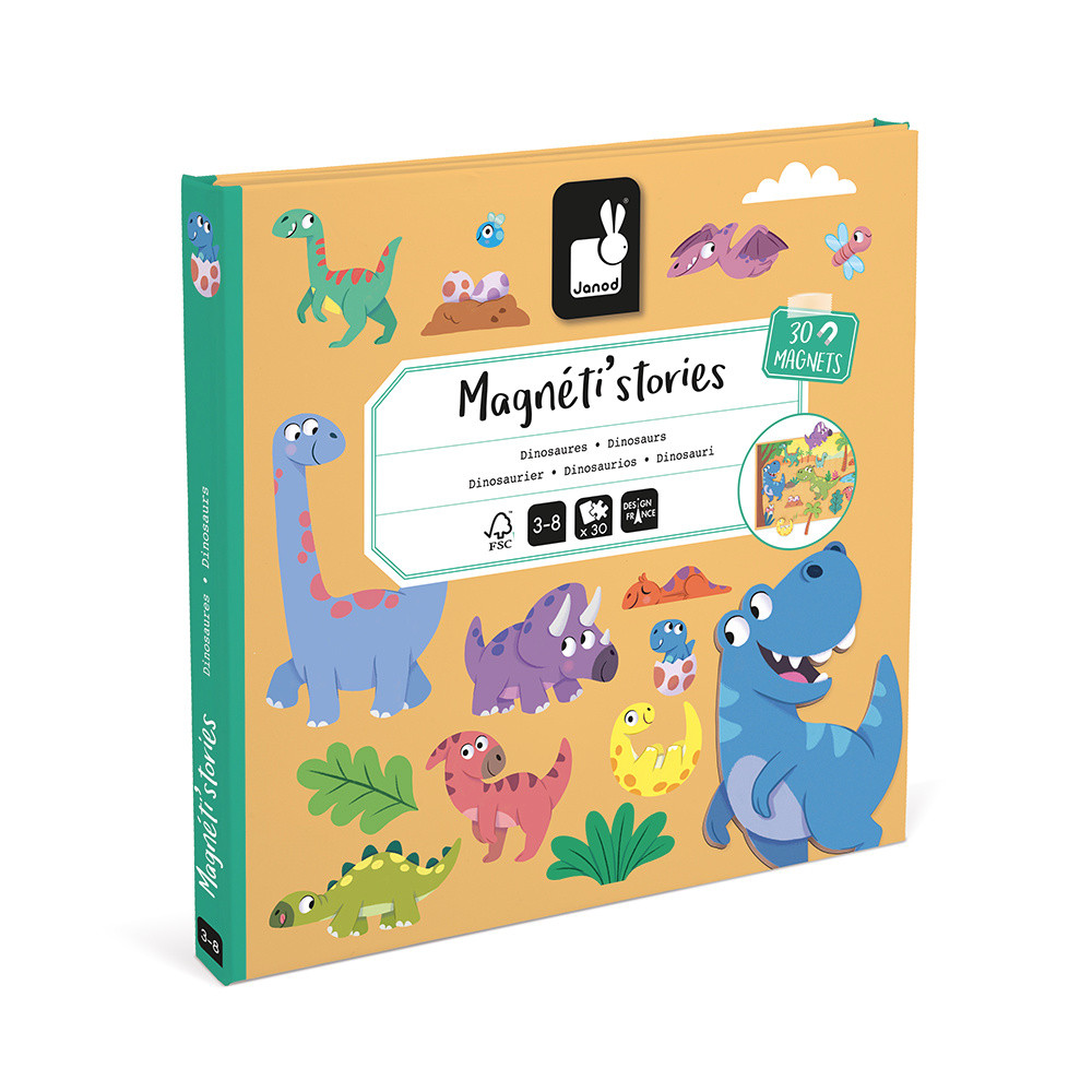 Magnéti'stories Dinosaurs Educational games Janod J05450