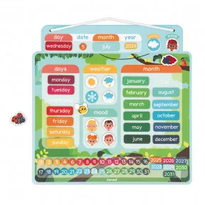 Magnetic Calendar - English