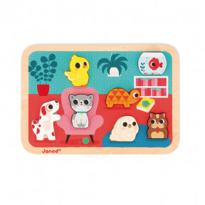 Chunky Puzzle Animaux Familiers 7 pièces