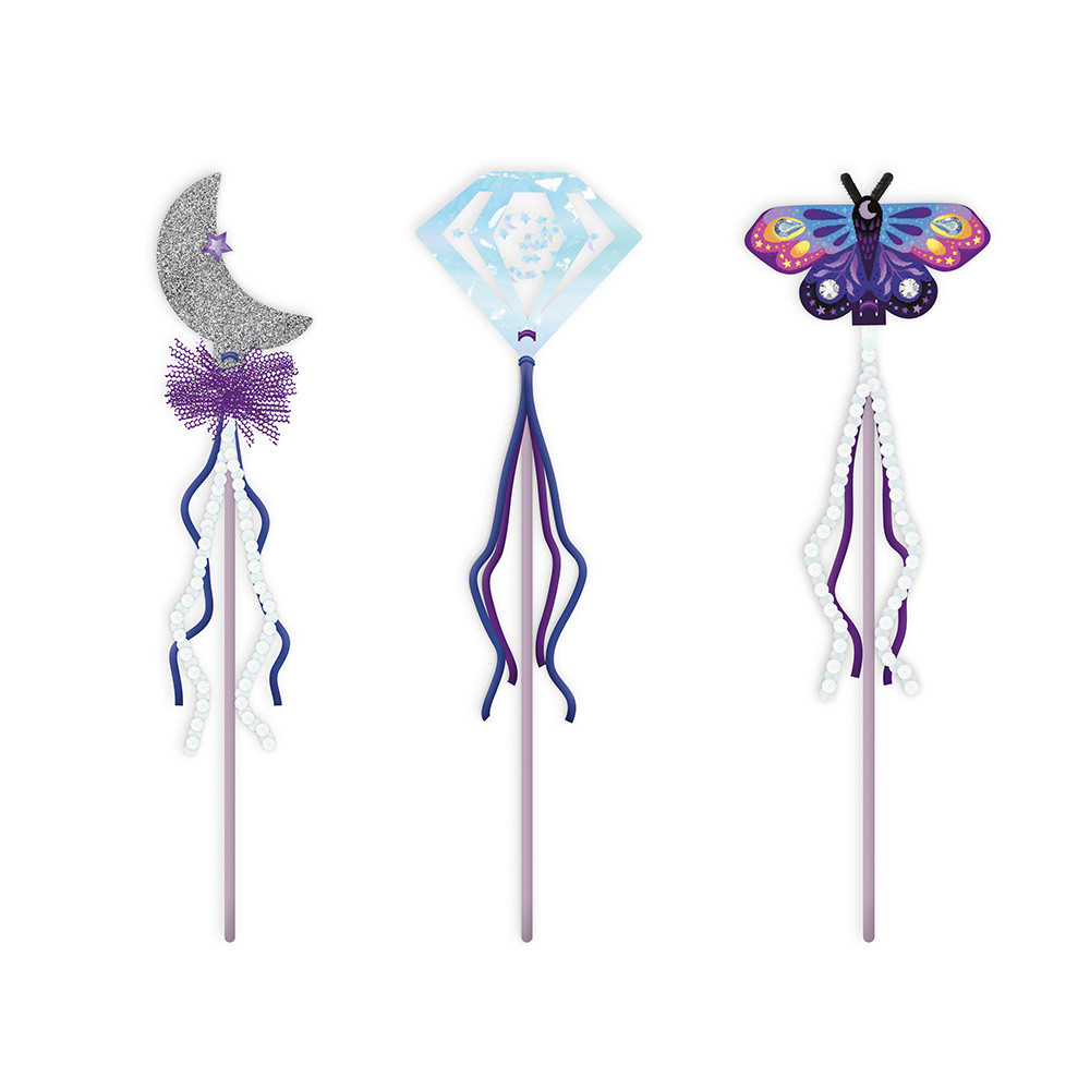 Magic School 3 Wands to Create 3D Creations Janod J09136