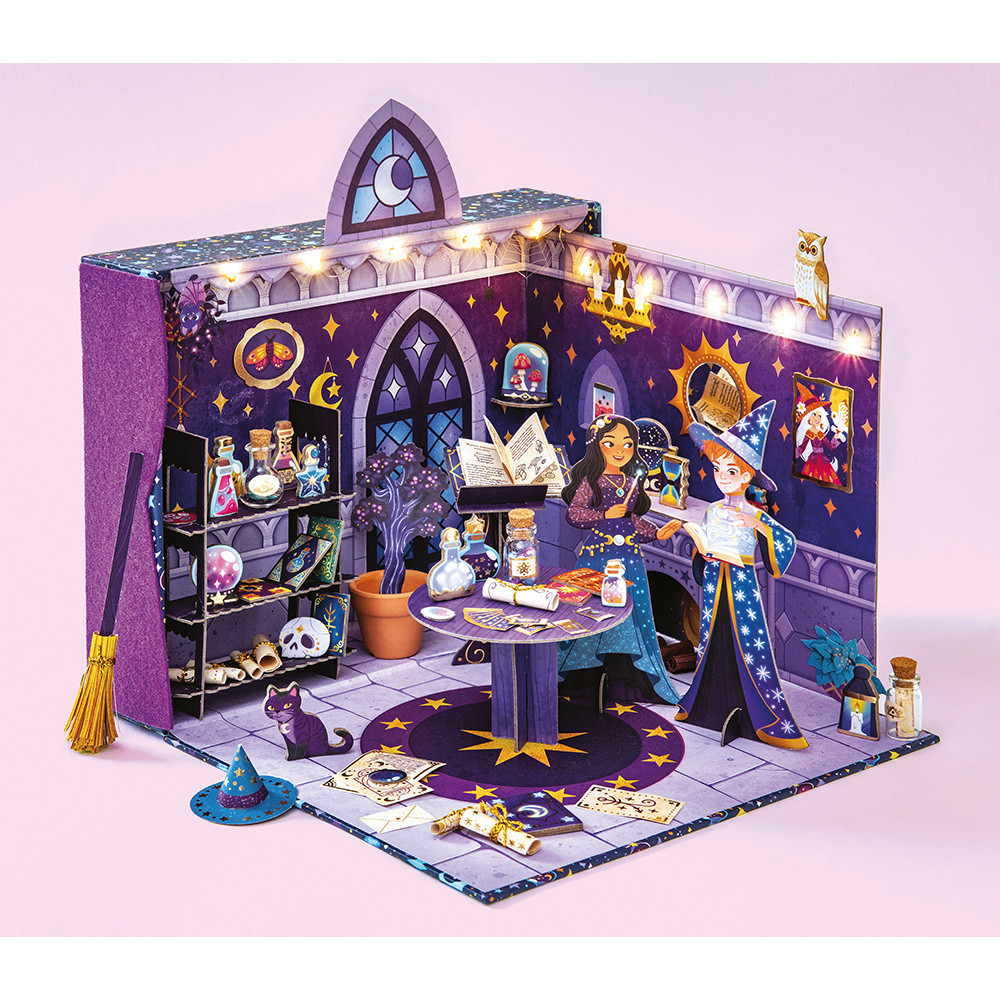 Janod - Magic Ocean - La Chambre des Sirènes - Activité Manuelle pour Enfant - Kit de Loisirs Créatifs - Décor à Fabriquer - Univers de la Petite Janod - Magic Ocean - La Chambre des Sirènes - Activité Manuelle pour Enfant - Kit de Loisirs Créatifs - Décor à Fabriquer - Univers de la Petite