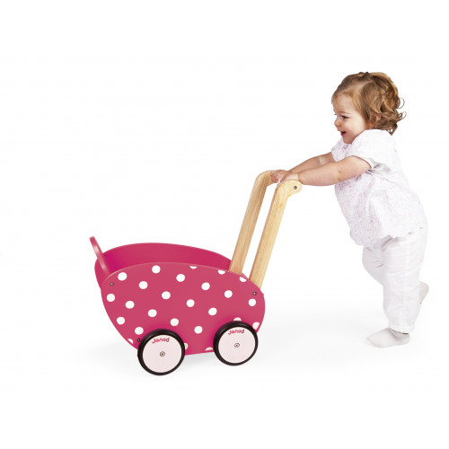 janod dolls pram