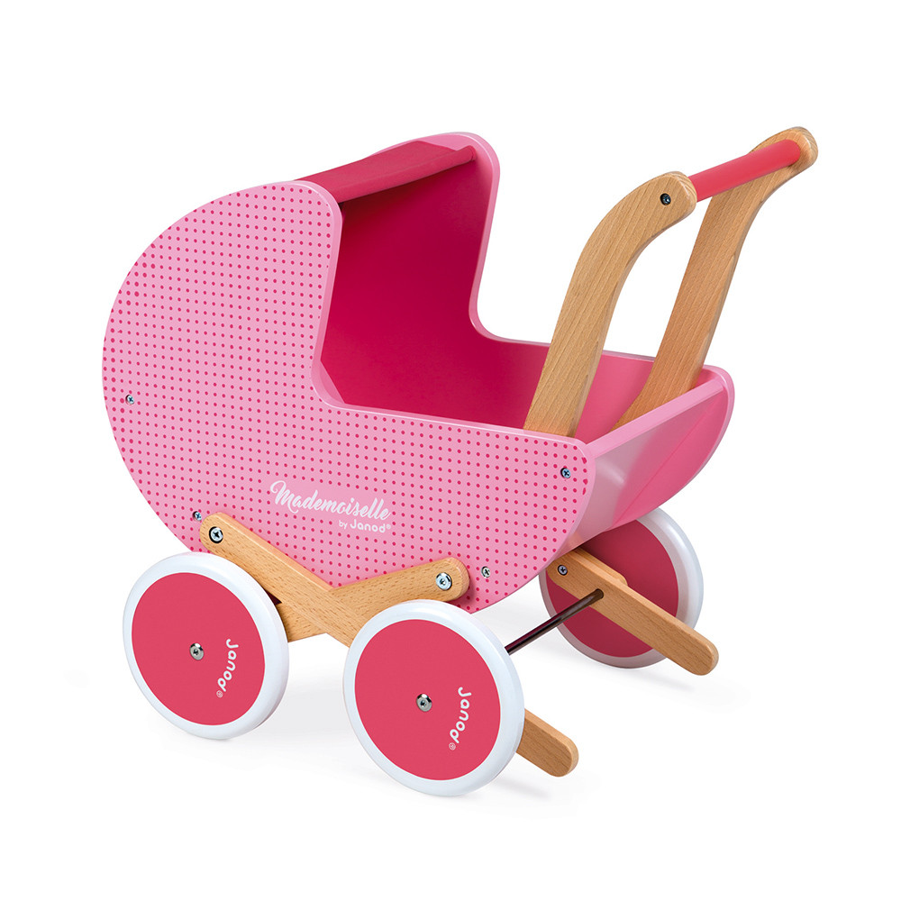 landau en bois jouet