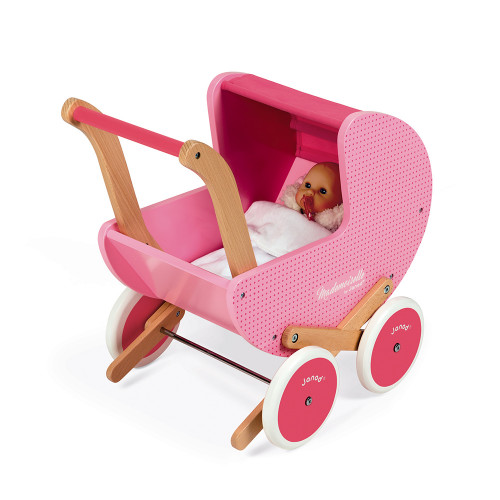 janod dolls pram