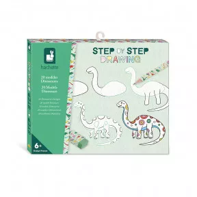 Creative Drawing Box 20 Dinos Models