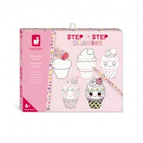 Coffret Créatif Dessin 20 Modèles Kawaii