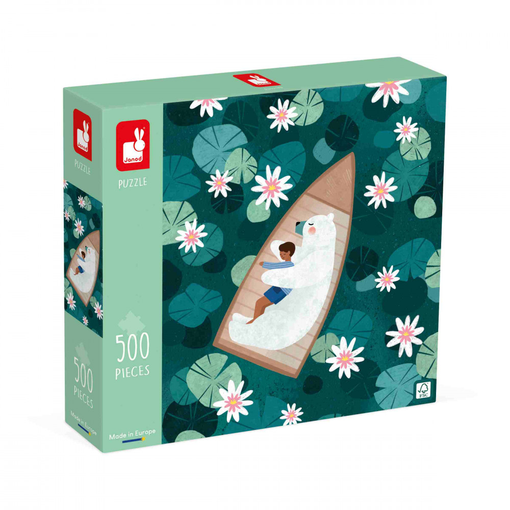 Water Lilies Puzzle 500 pieces : 500 to 2000 piece puzzles Janod J02520 Water Lilies Puzzle 500 pieces : 500 to 2000 piece puzzles Janod J02520