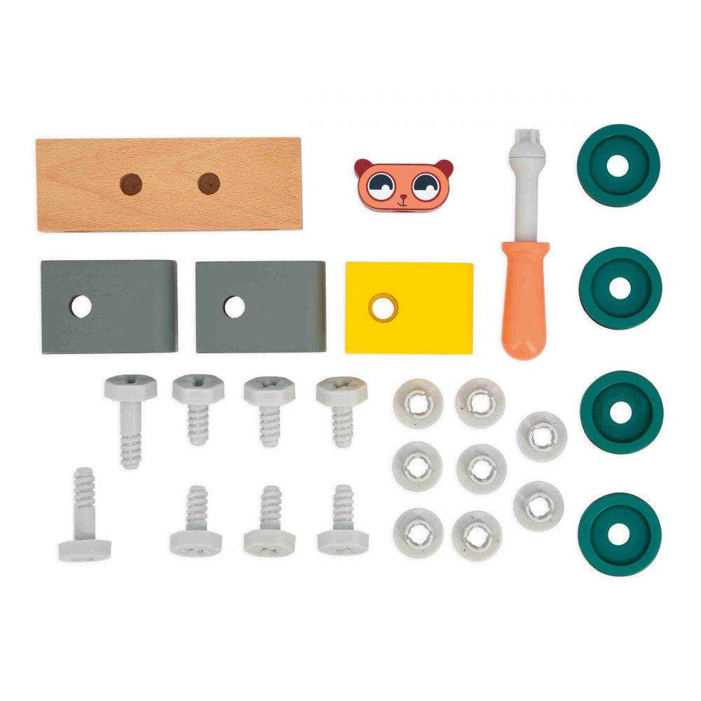 BLOKO - Set of 100 BIoko - From 12 Months - Made in Europe