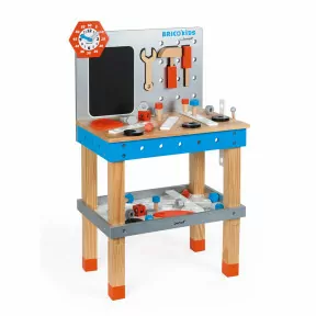 KIDWILL Établi pour Enfants - Jouets en Bois avec 83 Outils réalist