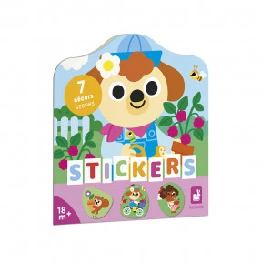 Cahier de Stickers et Décors Le Jardin