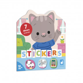 The House stickers and decorations notebook