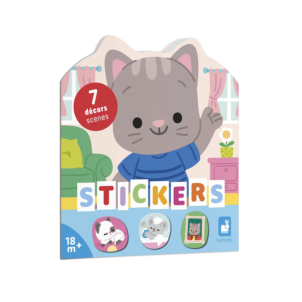 The House stickers and decorations notebook