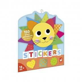 Geometric shapes stickers x150