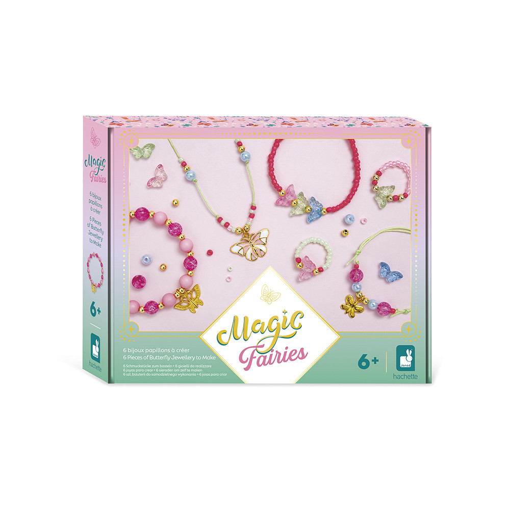 Janod Lovely Pets Cabochon Schmuck-Kreativset – Bastelset Für Kinder Ab 10 Jahren, J07908