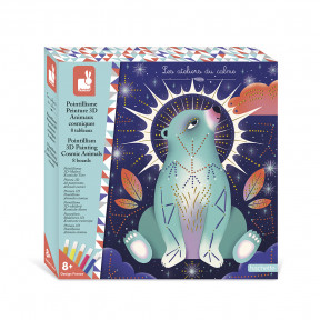 Creative Kit - Pointillism 3D Painting Cosmic Animals